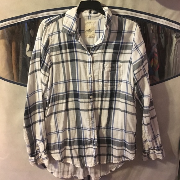 American Eagle Outfitters Tops - LAST CHANCE American Eagle boyfriend flannel