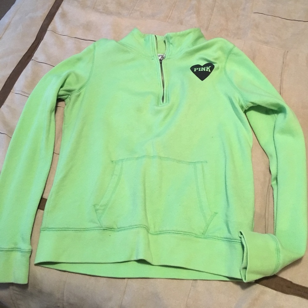 VS Pink Quarter Zip