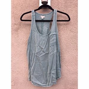 Silence + Noise Cut-out Tank Top