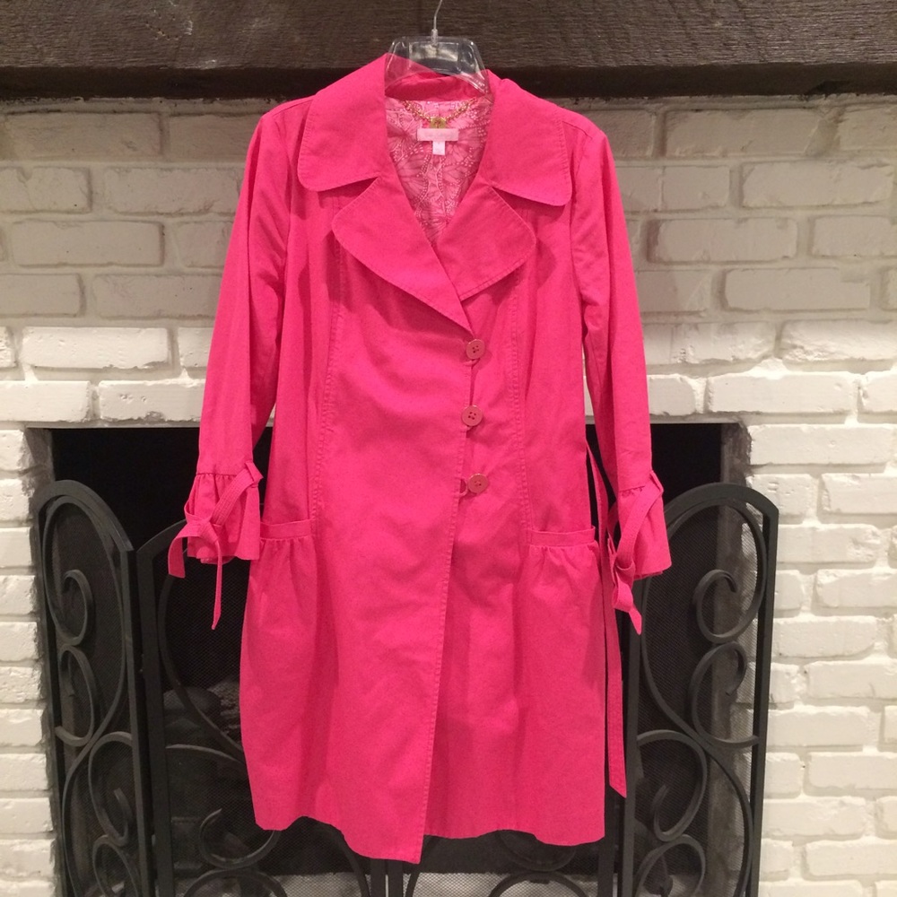 Pink Lilly Pulitzer coat
