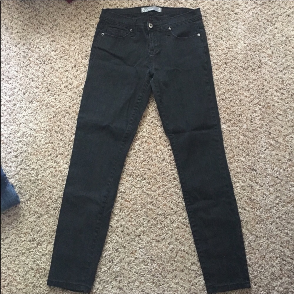 black skinny jeans
