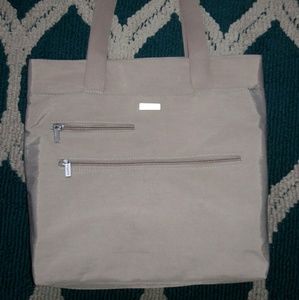 Baggallini tote bag purse beige tan