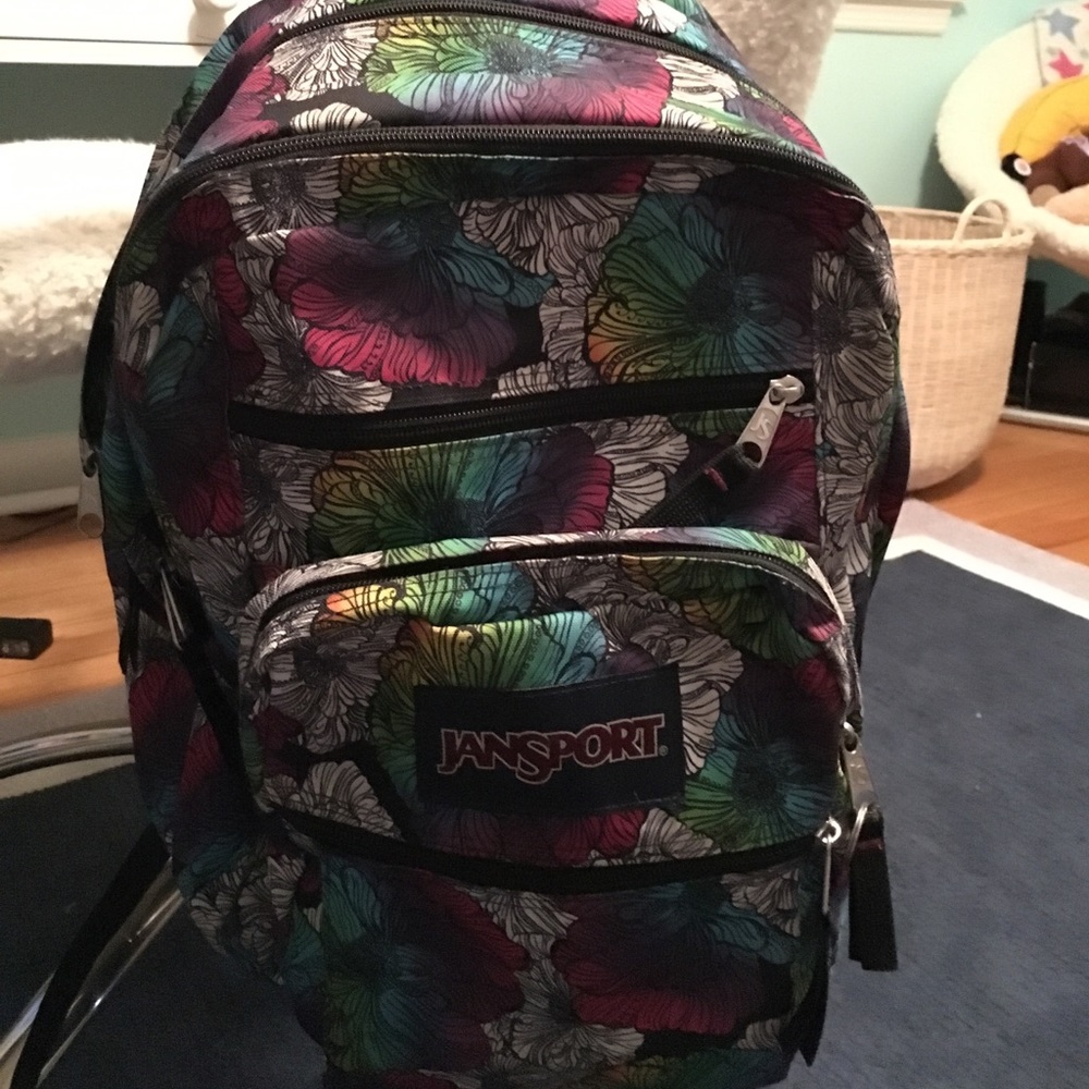 Rainbow Flower Backpack
