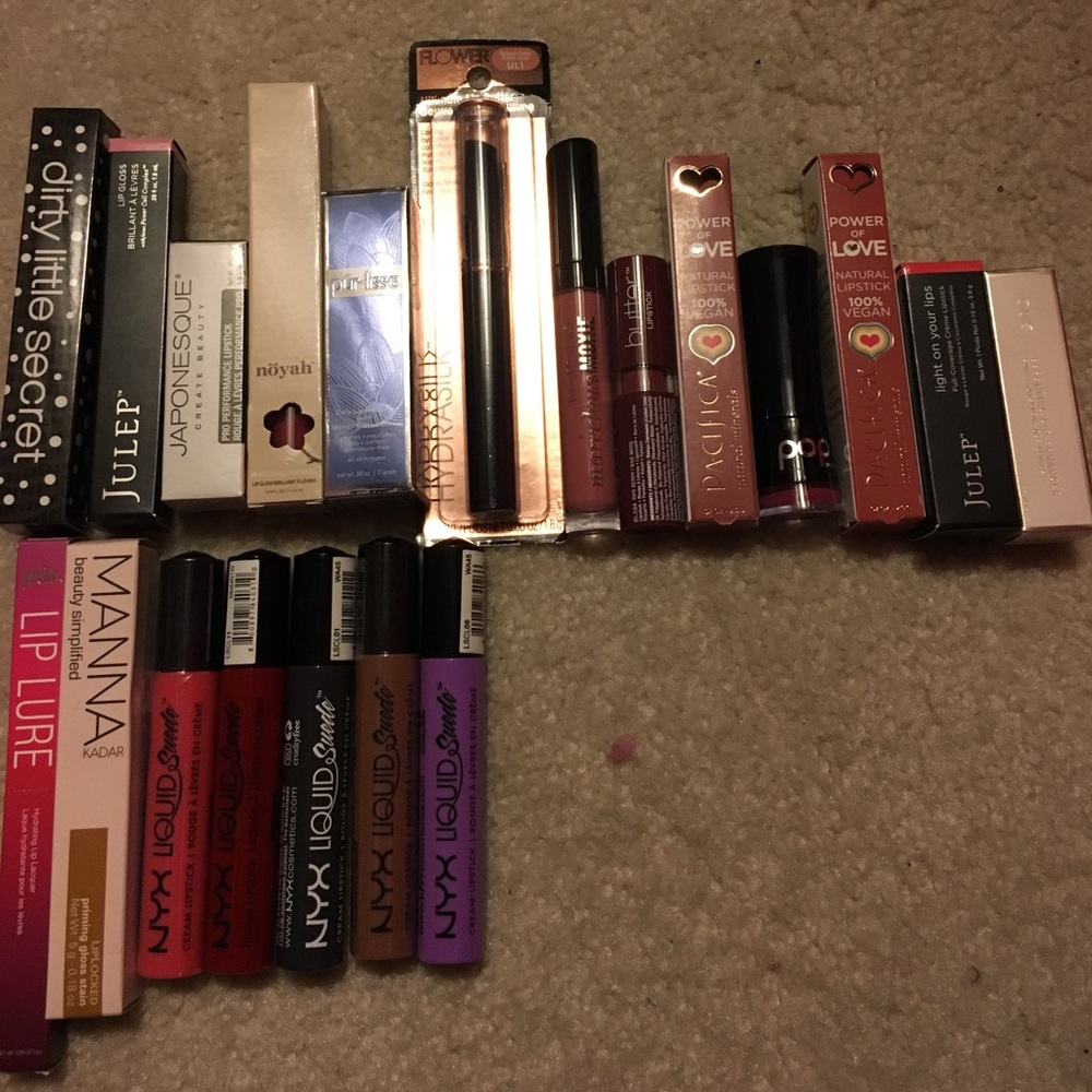 Full size lip lot jouer pop bareminerals pur julep