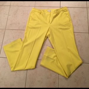 Yellow Dress Pants