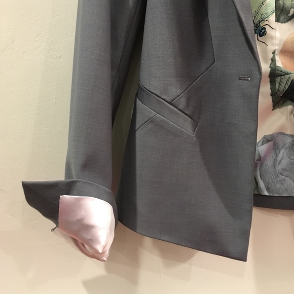 Ted baker slate blue/gray blazer - Picture 3 of 6