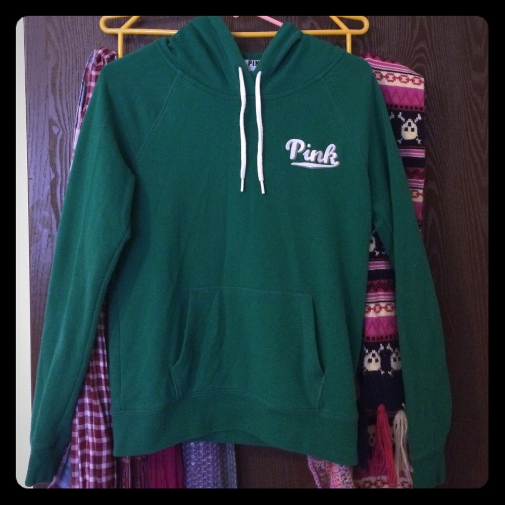 Green VS Pink hoodie