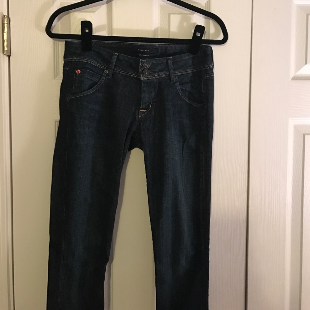 Size 27 Hudson skinny jeans