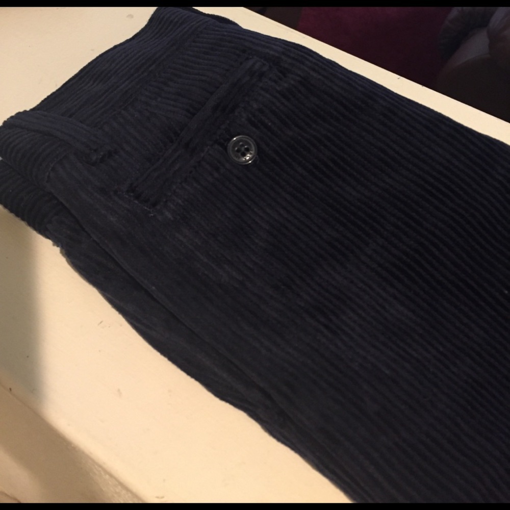SOLD navy Janie and Jack corduroy pants