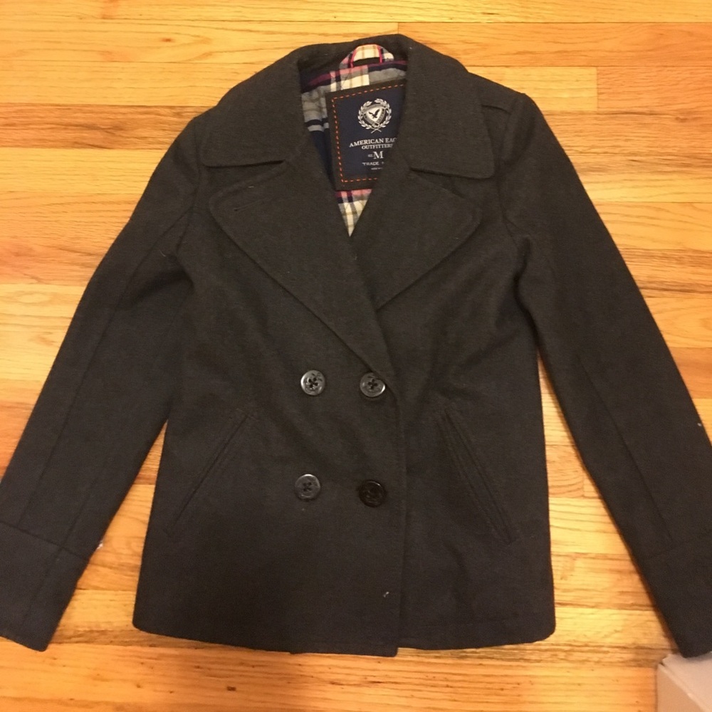 Gray Pea Coat