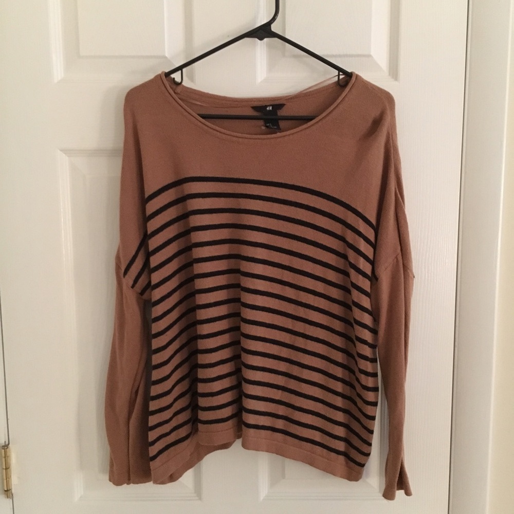 H&M striped sweater