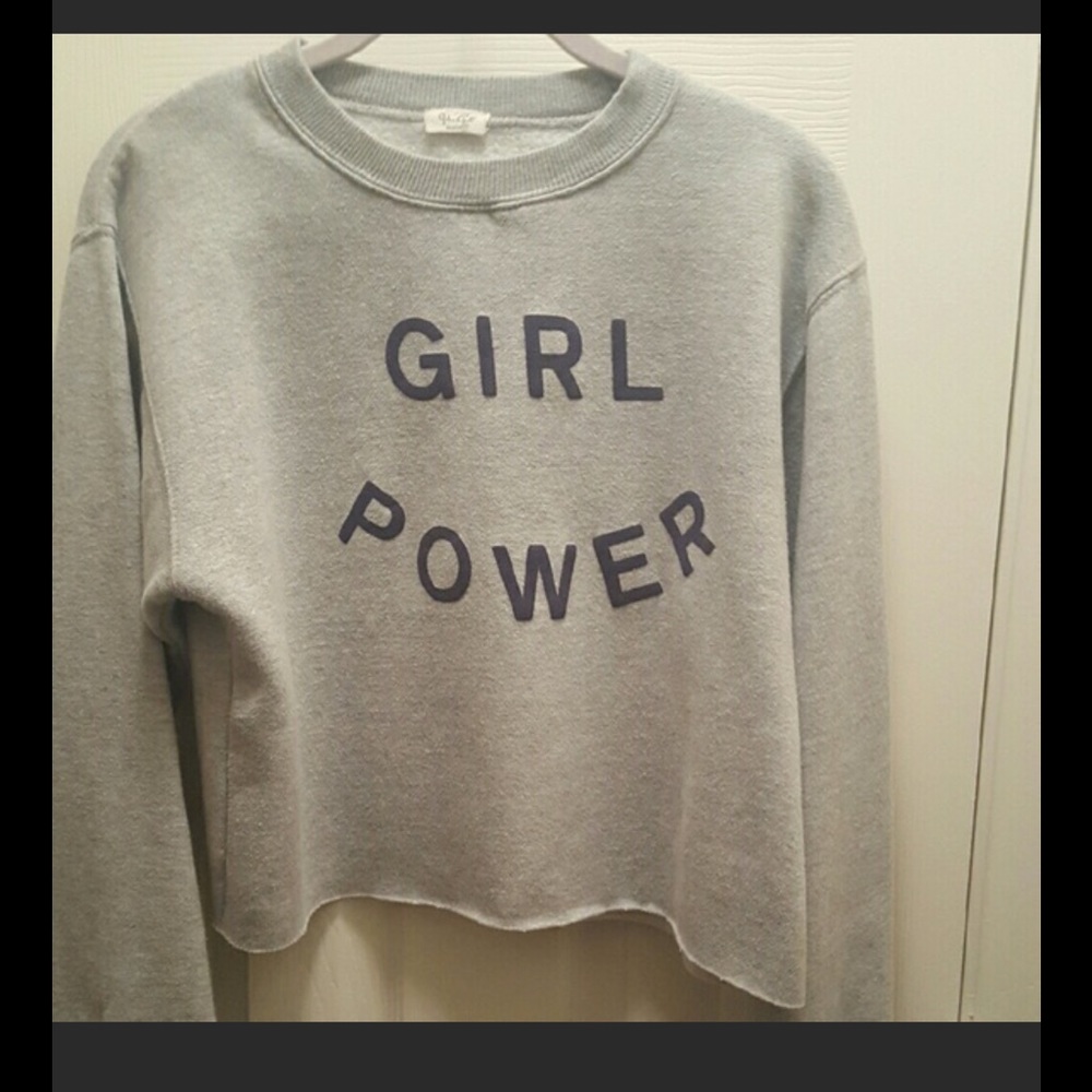 SOLD Brandy Melville Girl Power sweatshirt