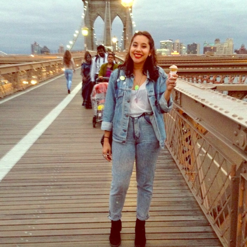 80s acid wash high waisted jeans