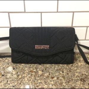 Vera Bradley trifold wallet cross body