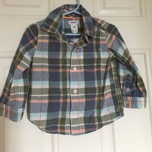 Button down long sleeve shirt