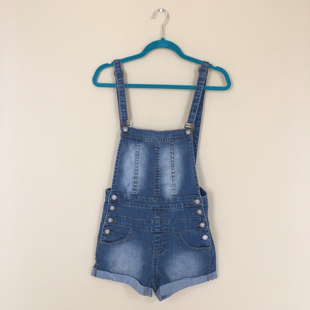 Short Jean Overalls