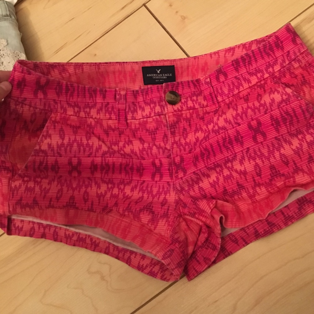 American eagle patterned shorts!