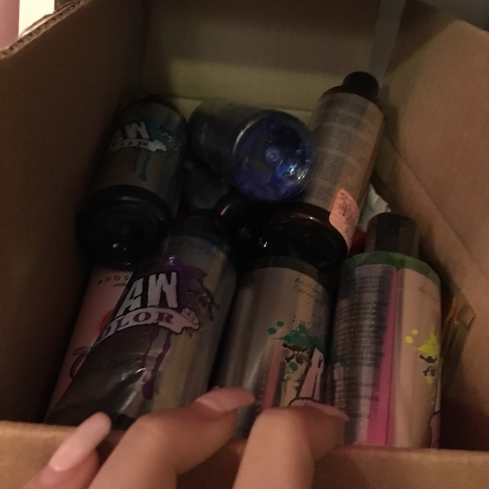 Mystery hair product box!