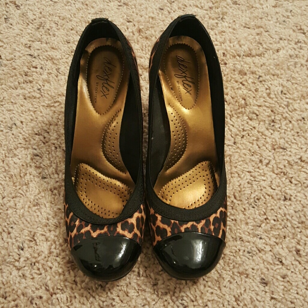 Animal print shoes