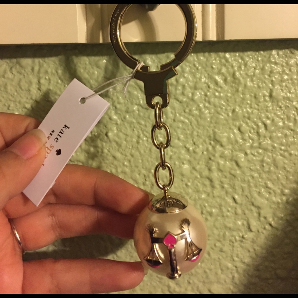 Nwt Kate spade libra key chain