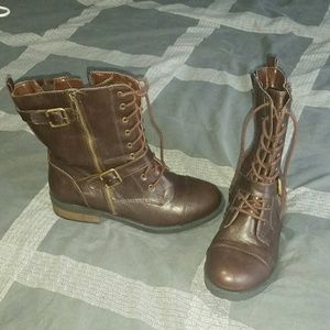 Dark Brown Boots, Like New