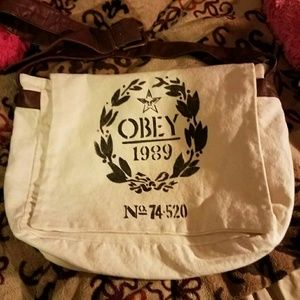 *BNWOT* OBEY CANVAS BAG
