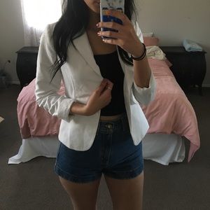 White blazer from forever21 (barely worn!)