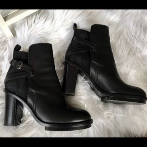 Acne Cypress leather ankle boots size 41