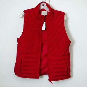 Red vest