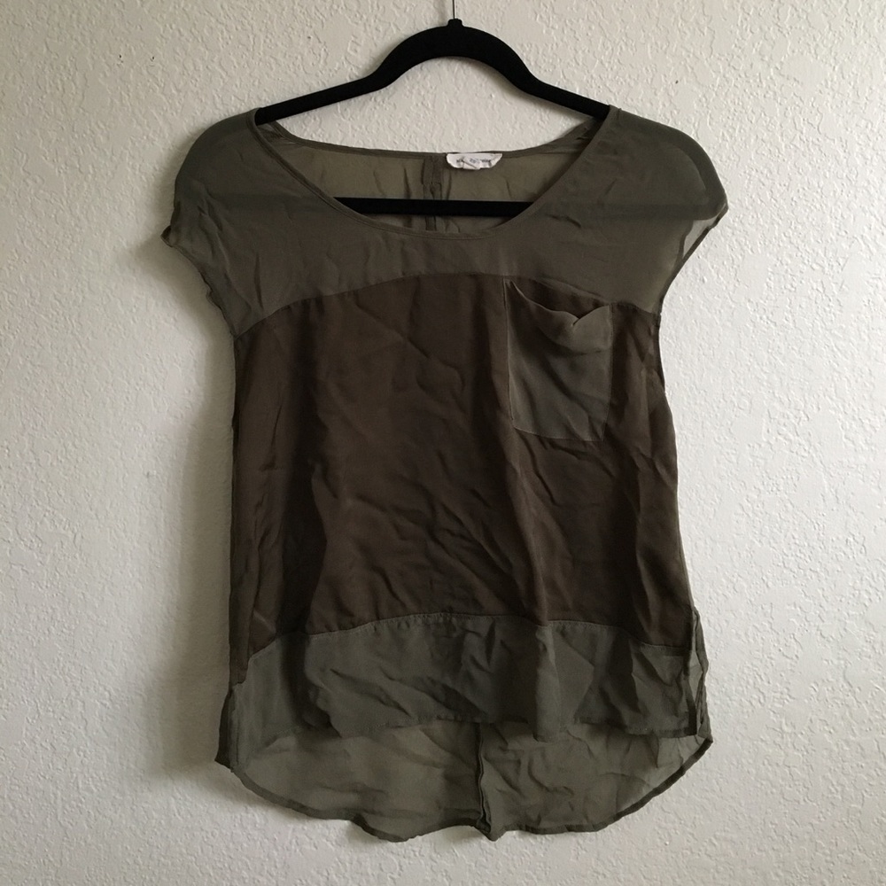 Urban Outfitters Pocket Tee Blouse Top