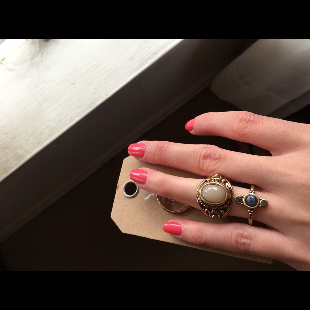 Set of 3 Boho Rings - Picture 3 of 3