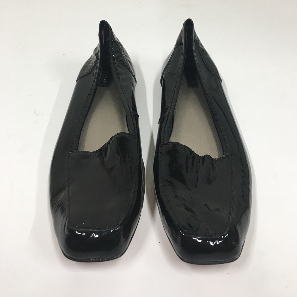 Array Shiny Black Flats 8M