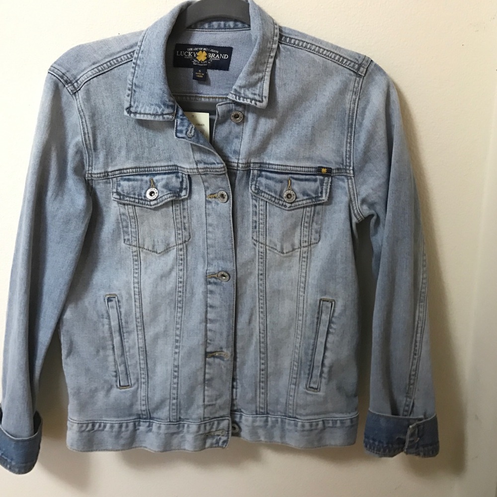 Designer Lucky Brand Jean Jacket