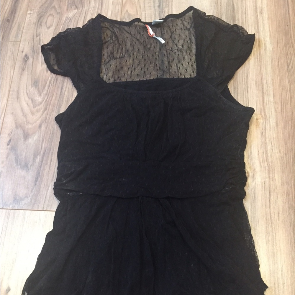 Anthropolgie RicRac Lace Top