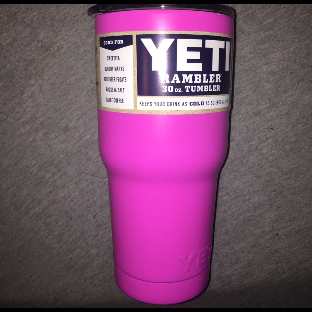 Matte pink yeti