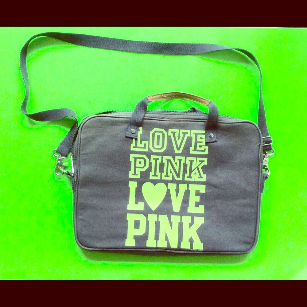 "LOVE PINK LOVE PINK" LapTop Bag