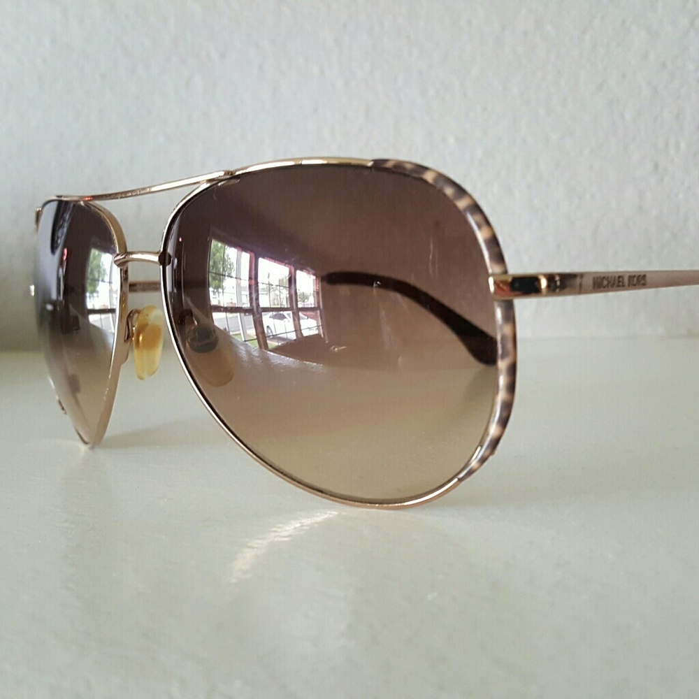 Michael Kors Sicily Aviator Sunglasses USED