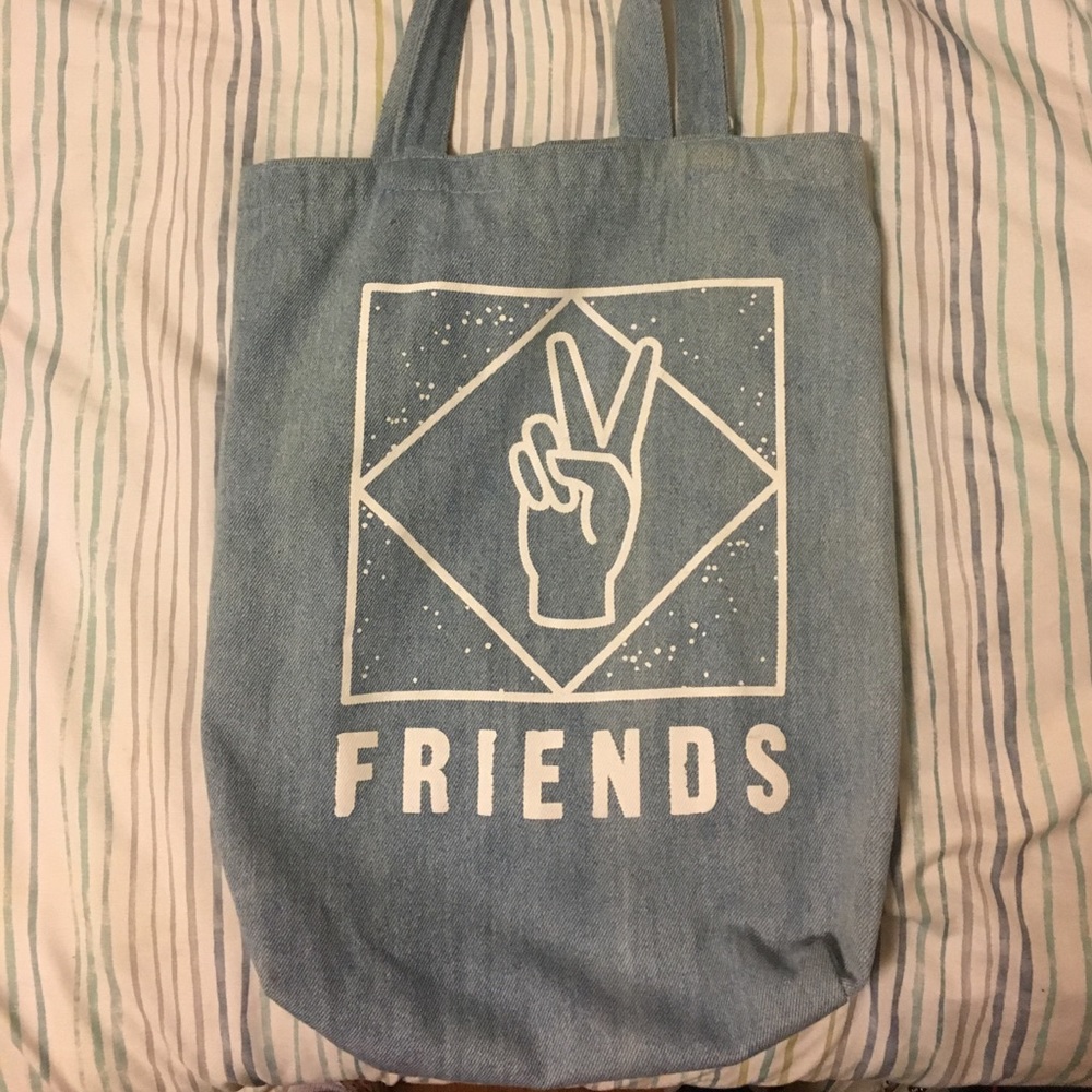 FRIENDS light denim tote
