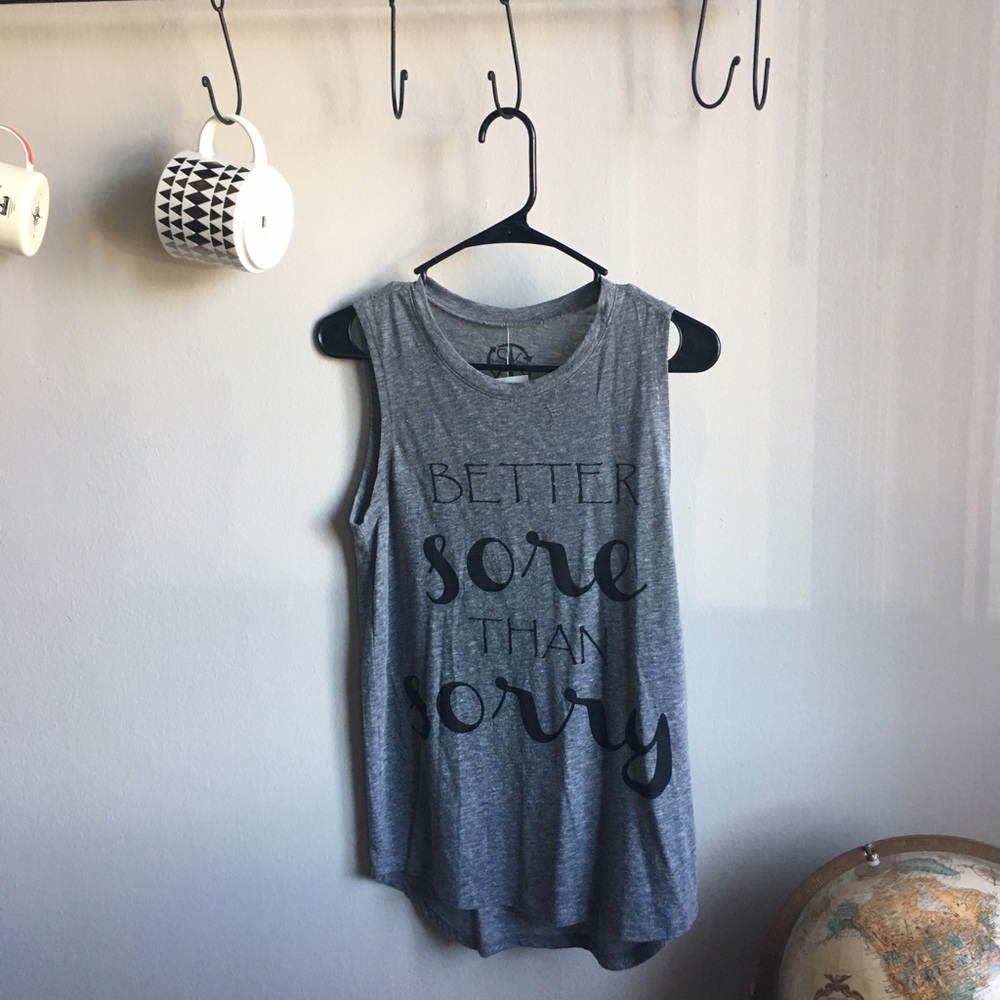 • new • NWT Grey Workout Tank