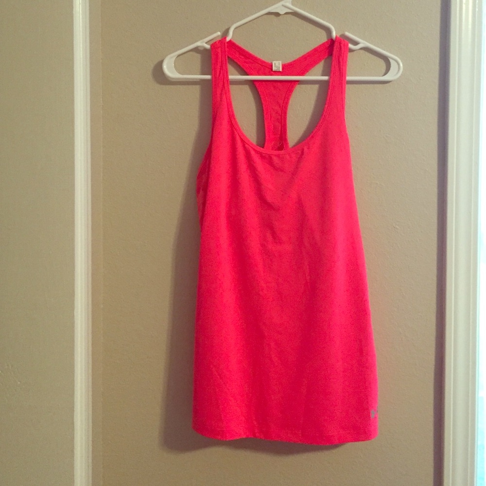 Under Armour Pink Running Tank Top