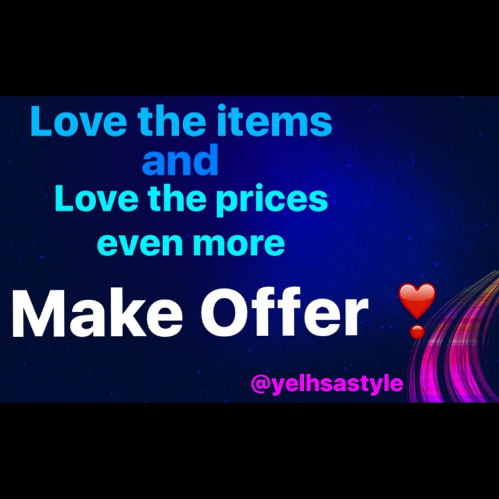 💓MAKE OFFER💓 I want everyone to be happy!!!