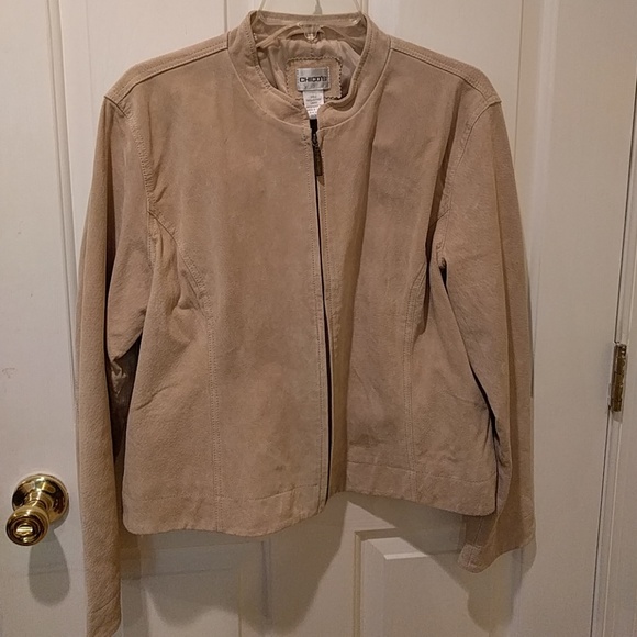 Chico's Jackets & Blazers - Never Worn Chico's Suede Leather Jacket