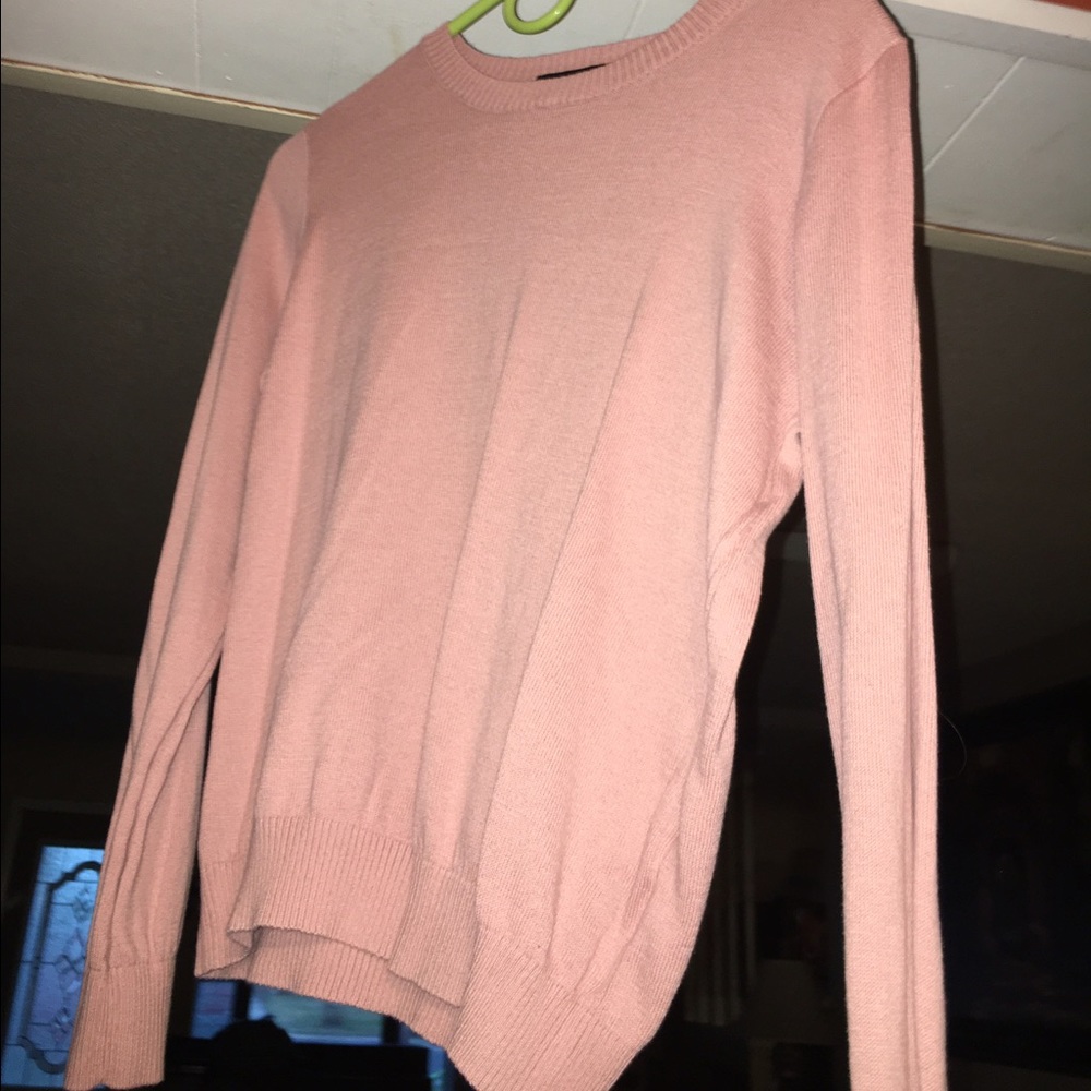 Pink sweater
