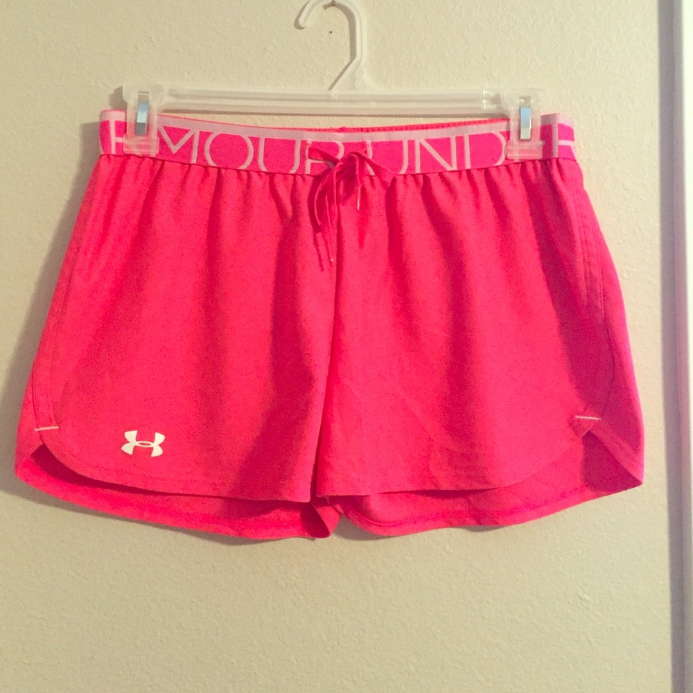 Under Armour Pink Running Short