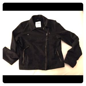 Aeropostale black moto jacket