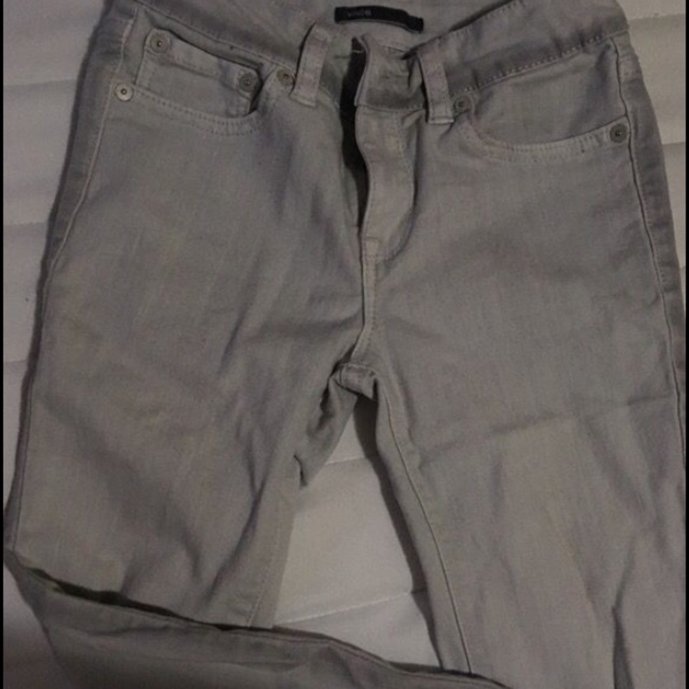 Gray jeans