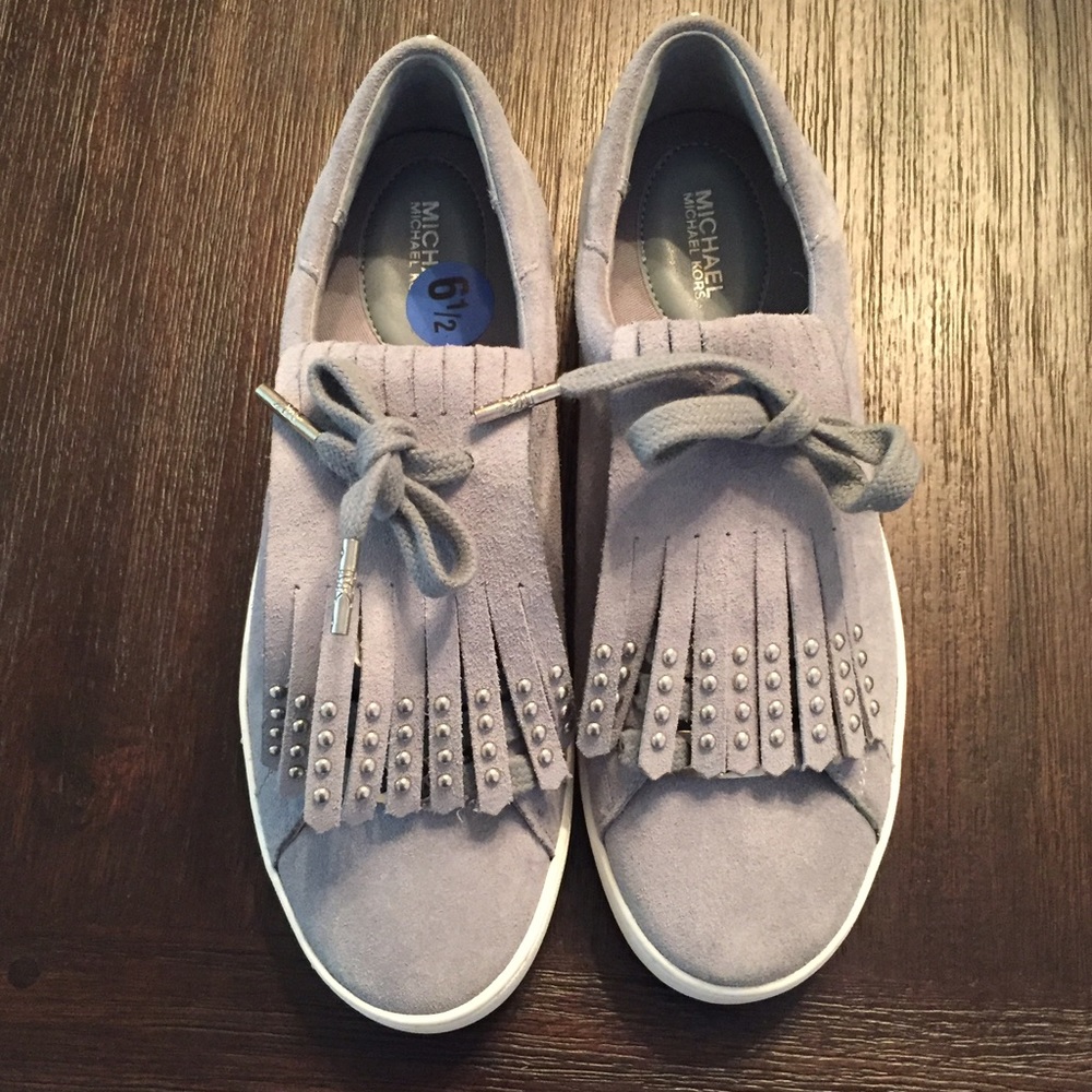 Michael Kors Keaton Blue Kilter Sneaker Size 6.5