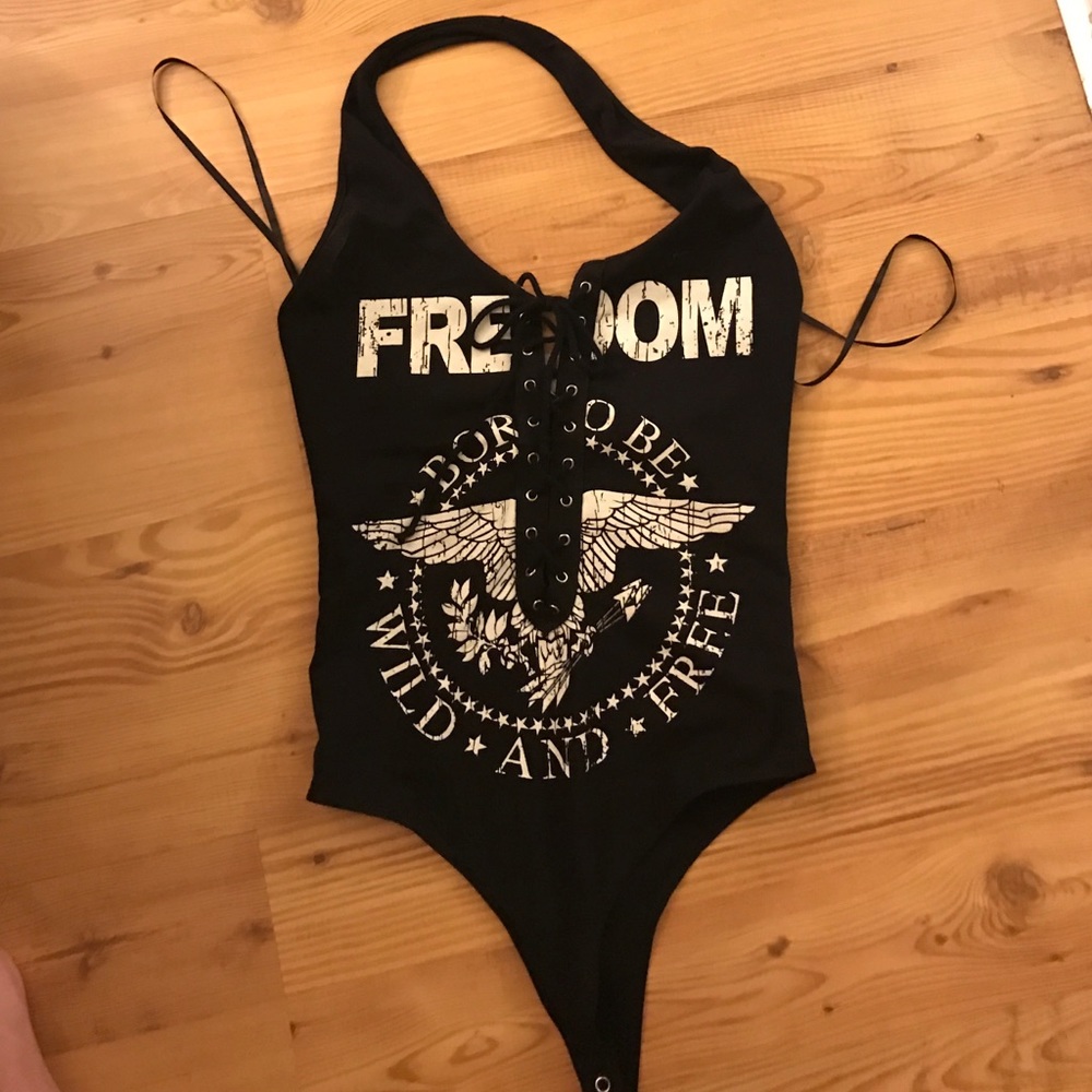 NWT A'gaci body suit S