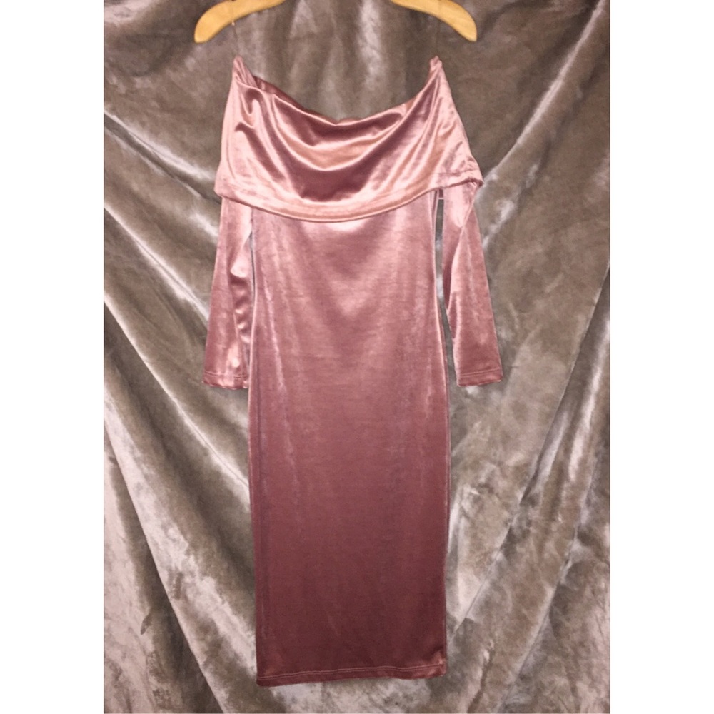 Lac Bleu dusty rose dress