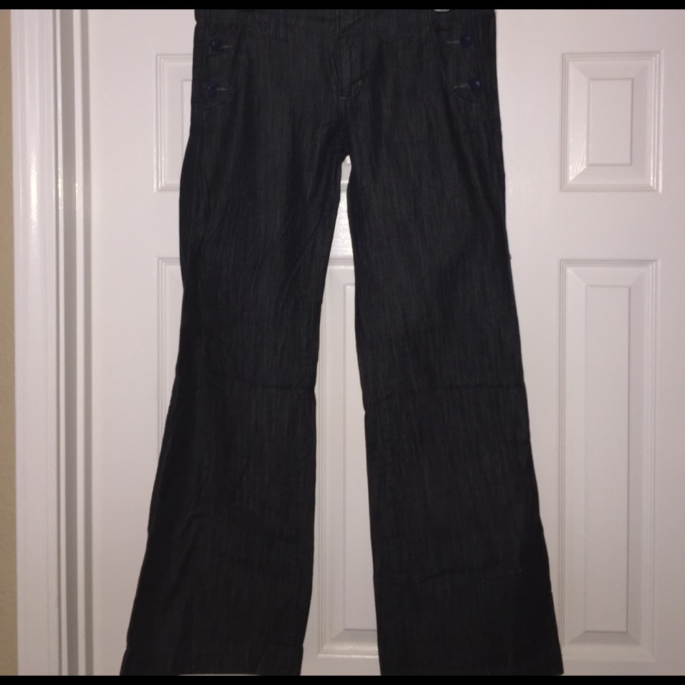 American Eagle Denim Slack dark rinse 6 regular